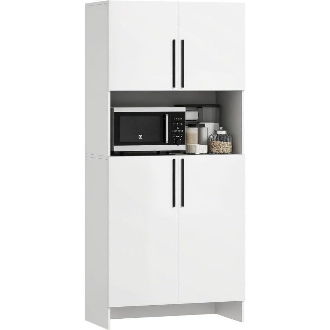 Buffet en Panneau de Particules, Finition Noir