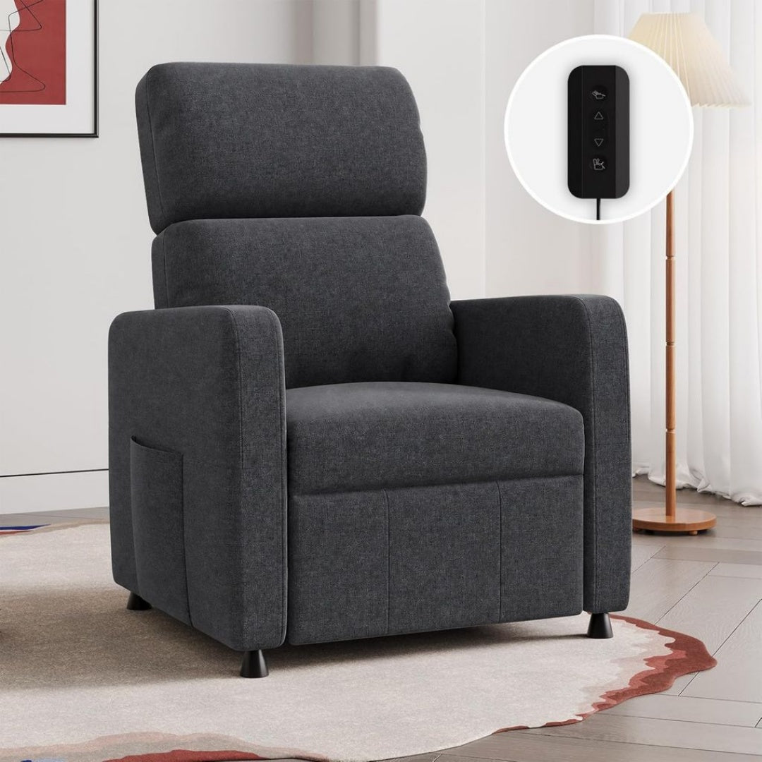 Fauteuil de Relaxation Inclinable en Tissu
