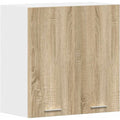 Armoire Suspendue Murale en Bois d'Ingenierie, Format 60 x 31 x 60 cm