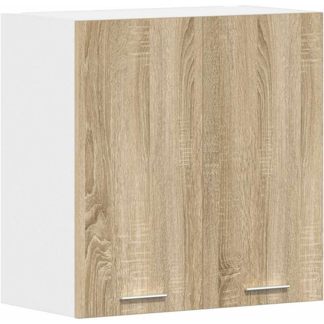 Armoire Suspendue Murale en Bois d'Ingenierie, Format 60 x 31 x 60 cm