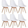 Chaise en Bois de Hetre - Experience ConfortableLe coussin de siege est rempli de cuir PU et d'eponge