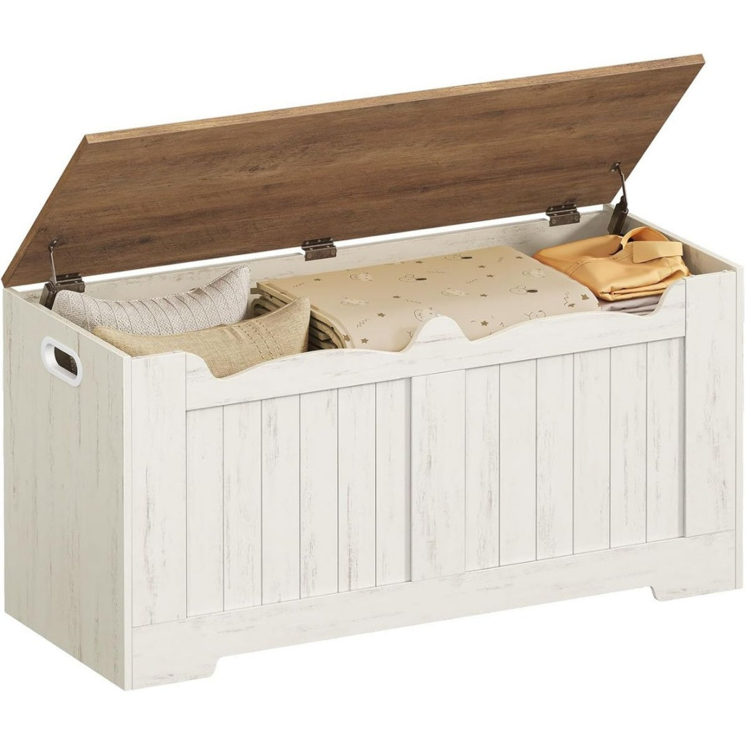 Tabouret en Panneau de Particules, Finition Blanc