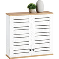 Bibliotheque en MDF, Finition Blanc
