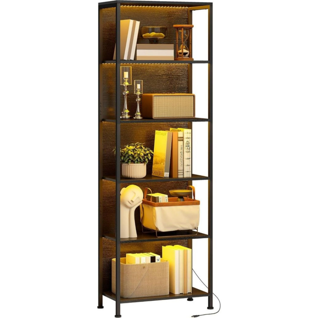 Bibliotheque Format 70 x 24 x 178 cm, en Panneau de Particules